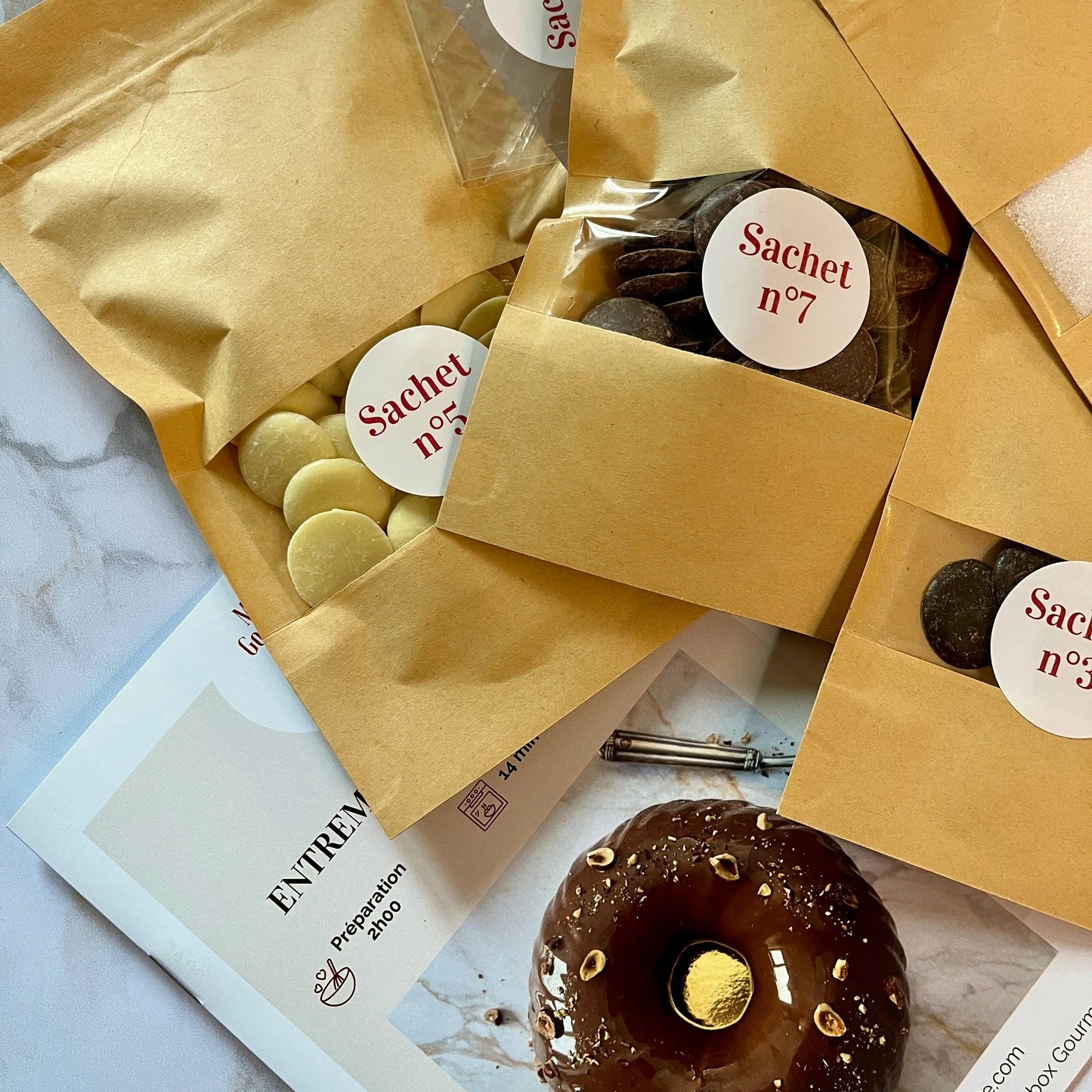 ENTREMETS 3 CHOCOLATS Ma Box Gourmande
