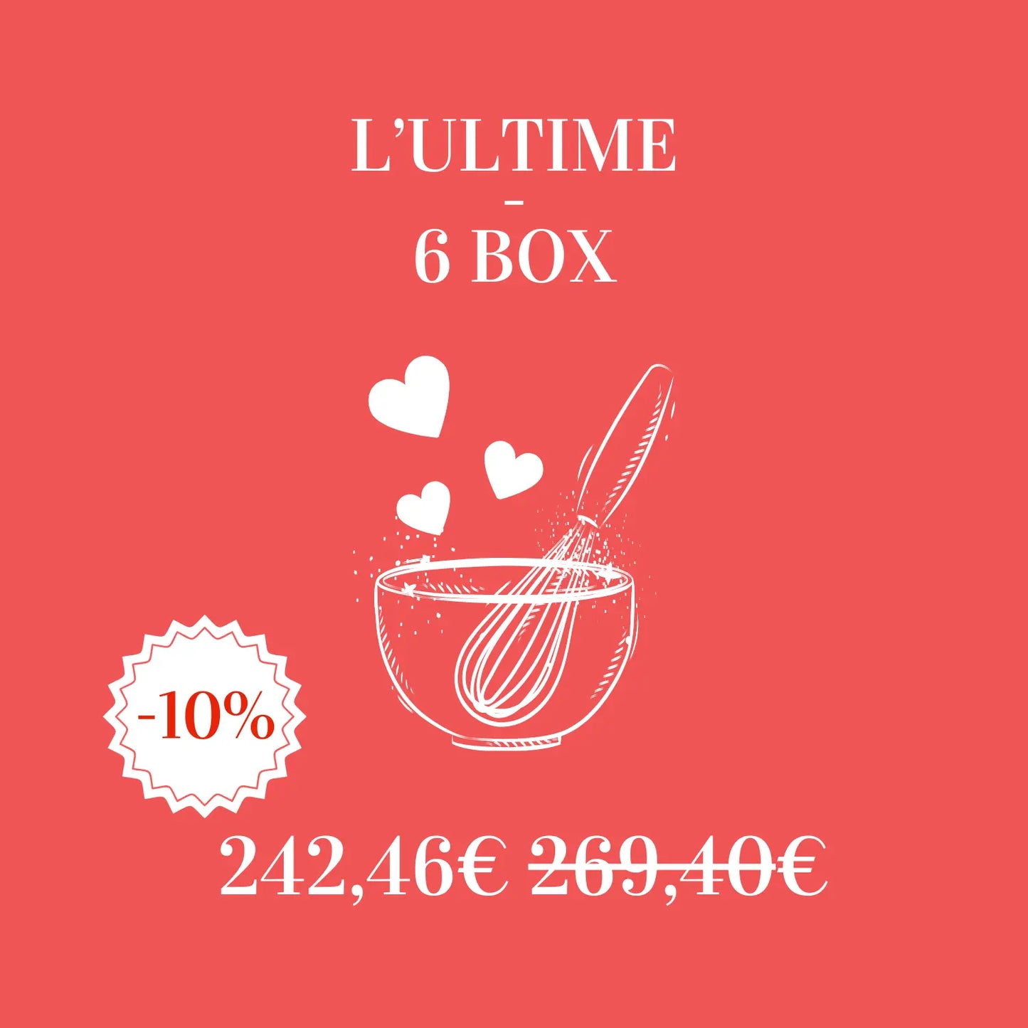 CARTE CADEAU BOX PÂTISSERIE Ma Box Gourmande