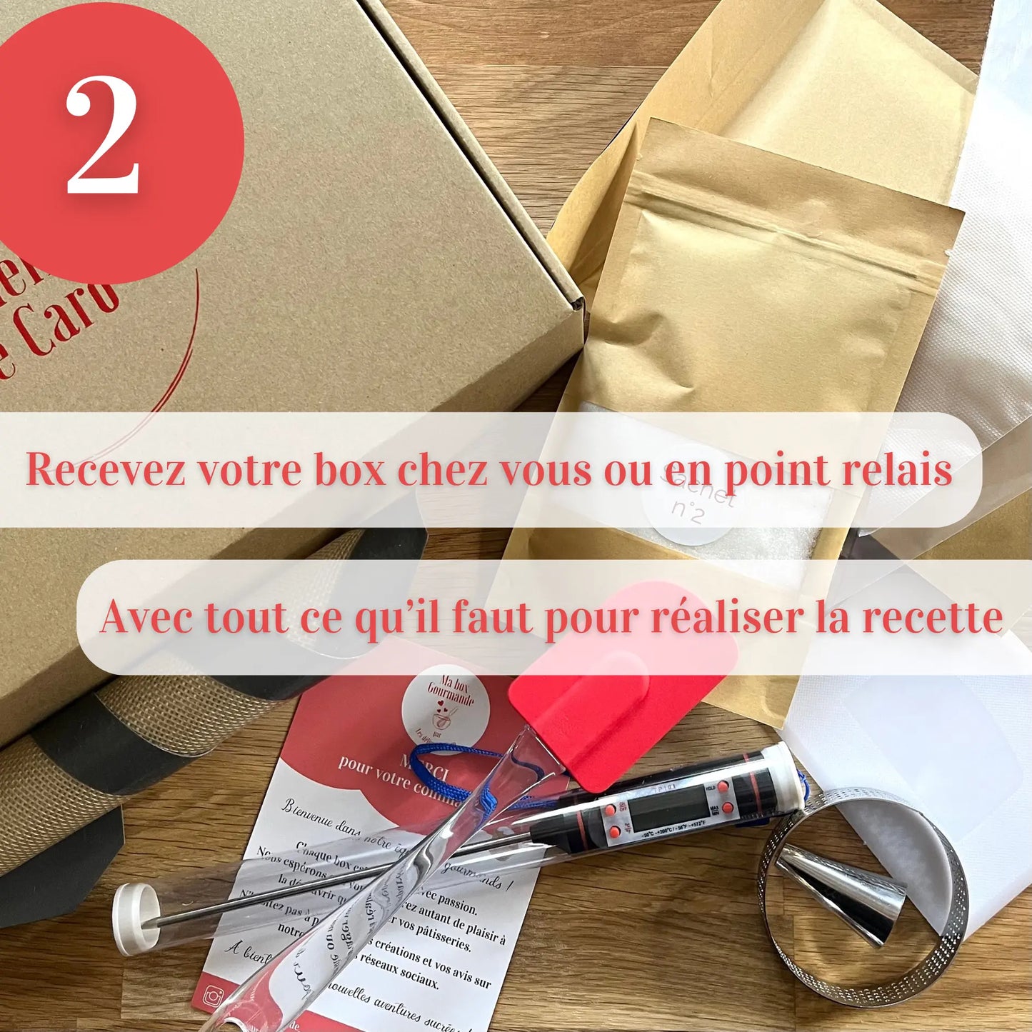 CARTE CADEAU BOX PÂTISSERIE Ma Box Gourmande