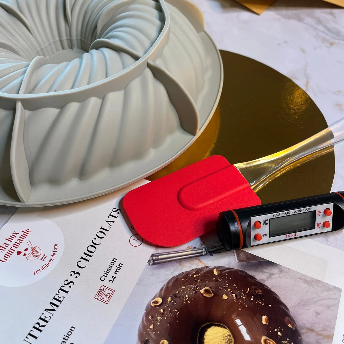 ENTREMETS 3 CHOCOLATS Ma Box Gourmande