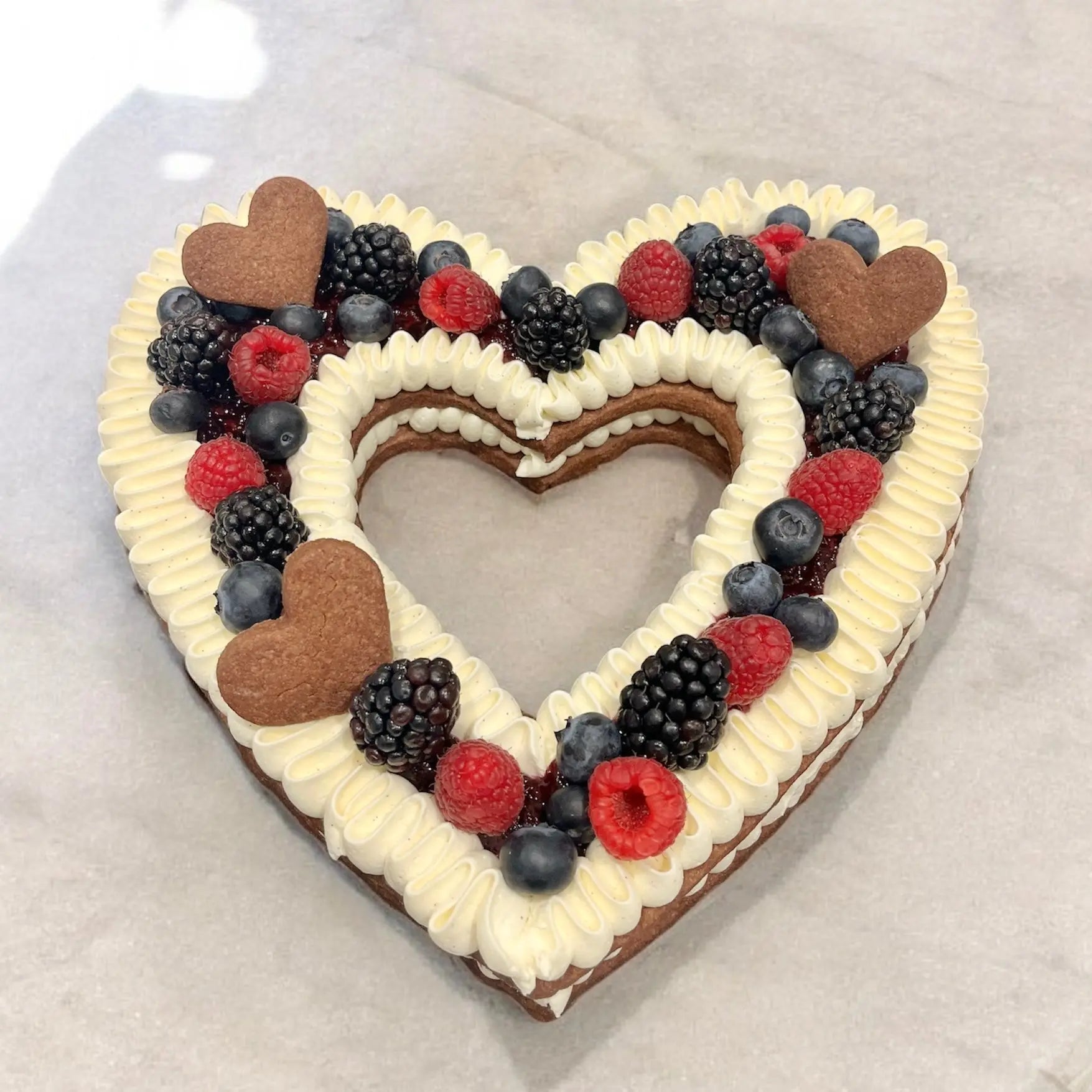 BOX NUMBER CAKE COEUR Ma Box Gourmande