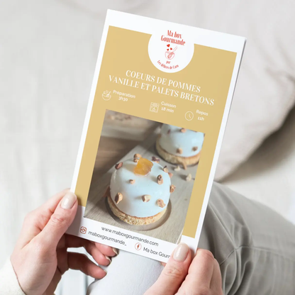 Cours vidéo Recette Coeurs de Pomme Vanille et Palets Bretons Ma Box Gourmande